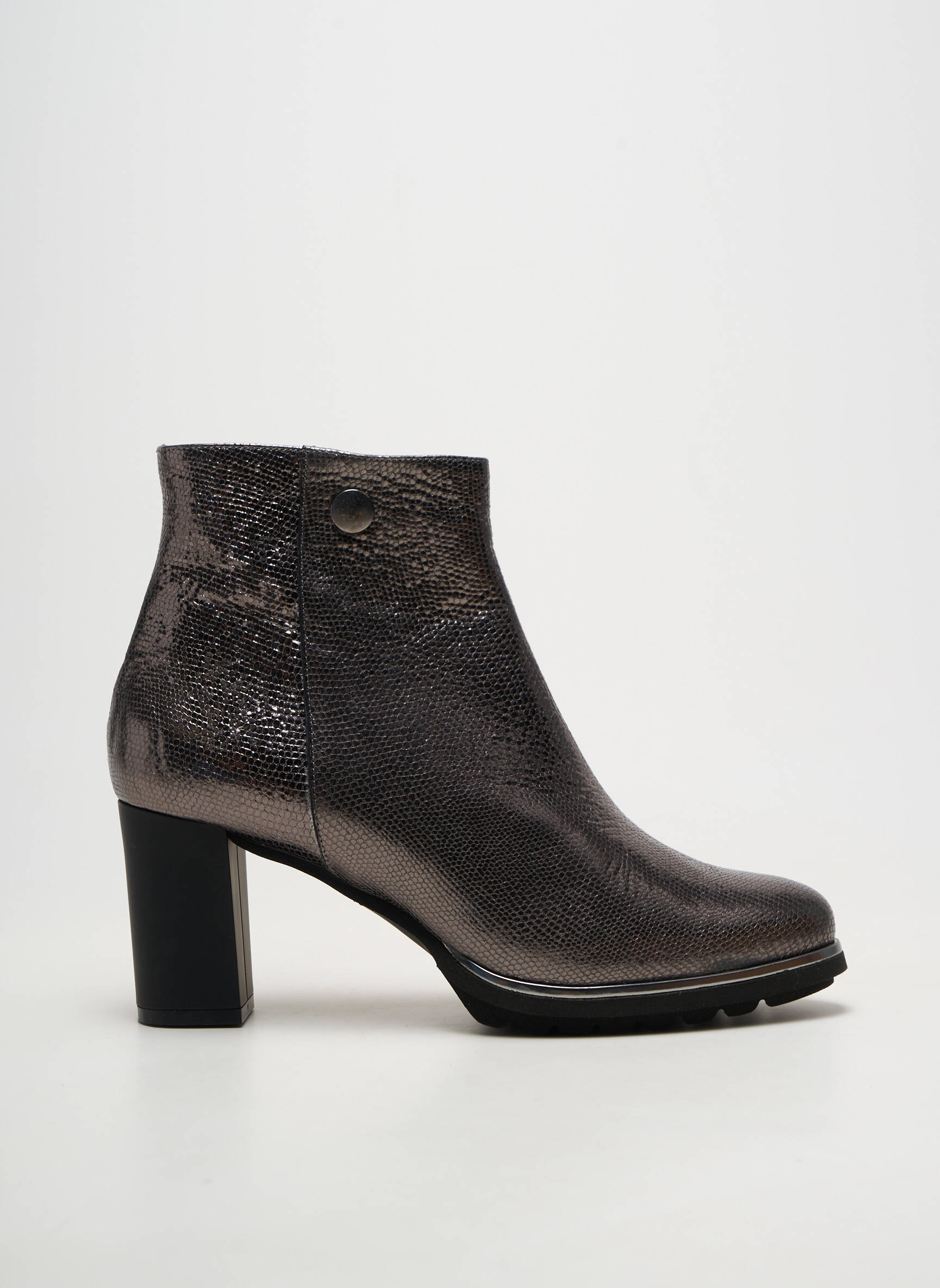 Batai/botai lygus medžiaga kulnas nuo 7 iki 9 cm juodas Ô TALONS GRANVILLE moteris
