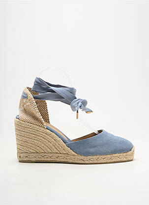 Espadrilės šnervių uždarymas kulnas nuo 7 iki 9 cm mėlyna CASTANER moteris