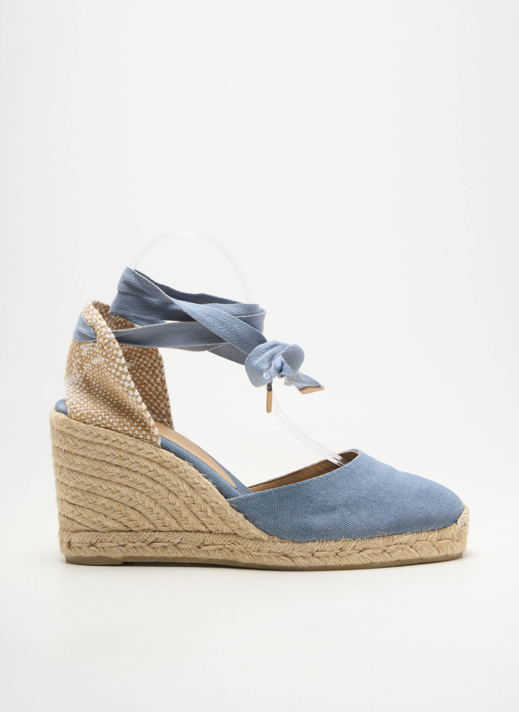 Espadrilės šnervių uždarymas kulnas nuo 7 iki 9 cm mėlyna CASTANER moteris