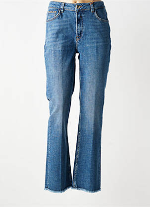 Bootcut džinsai aukšta talija aukšta talija mėlyna MOS MOSH moteris