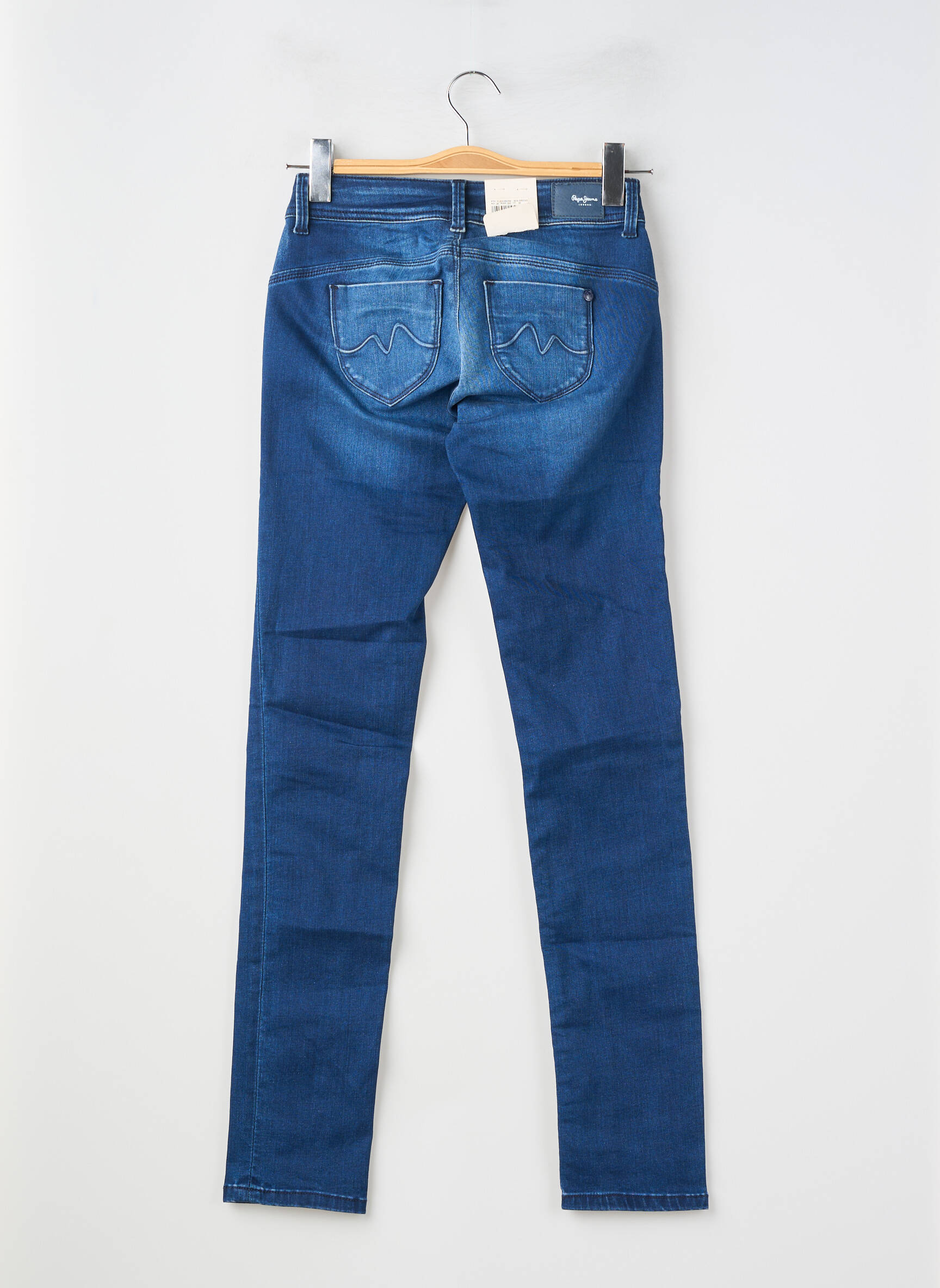 Lieknos džinsai tamprumas normala dydis mėlyna PEPE JEANS moteris