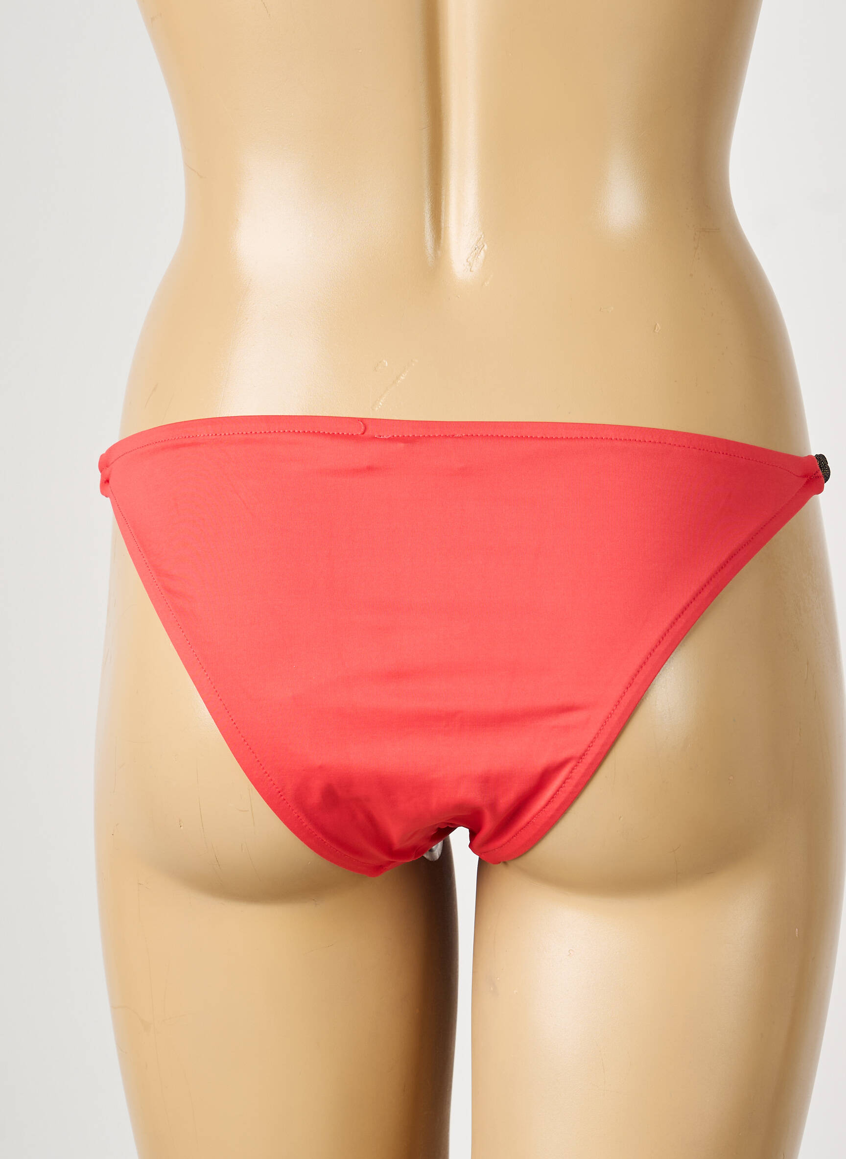 Maudymosi kelnaitės satino audinys bikini oranžinė BELIZA moteris