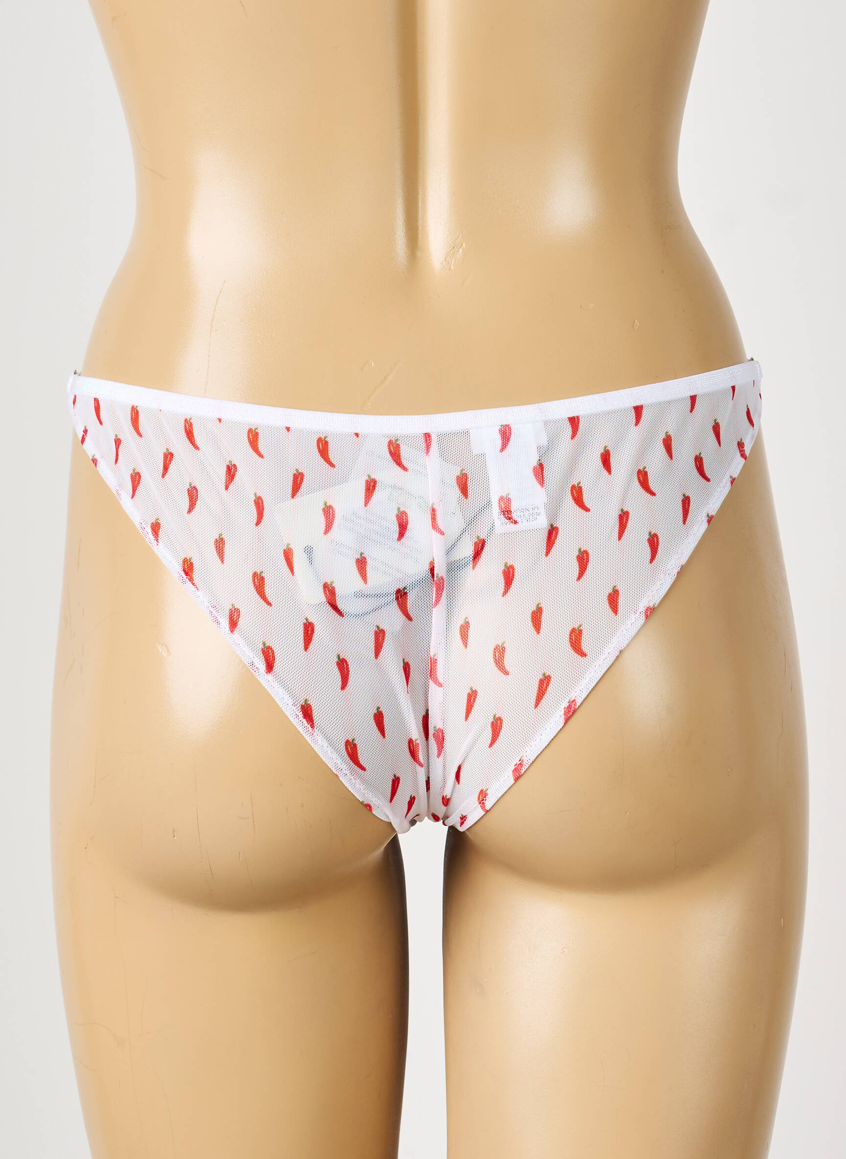 Tanga tamprumas baltas LA NOUVELLE moteris