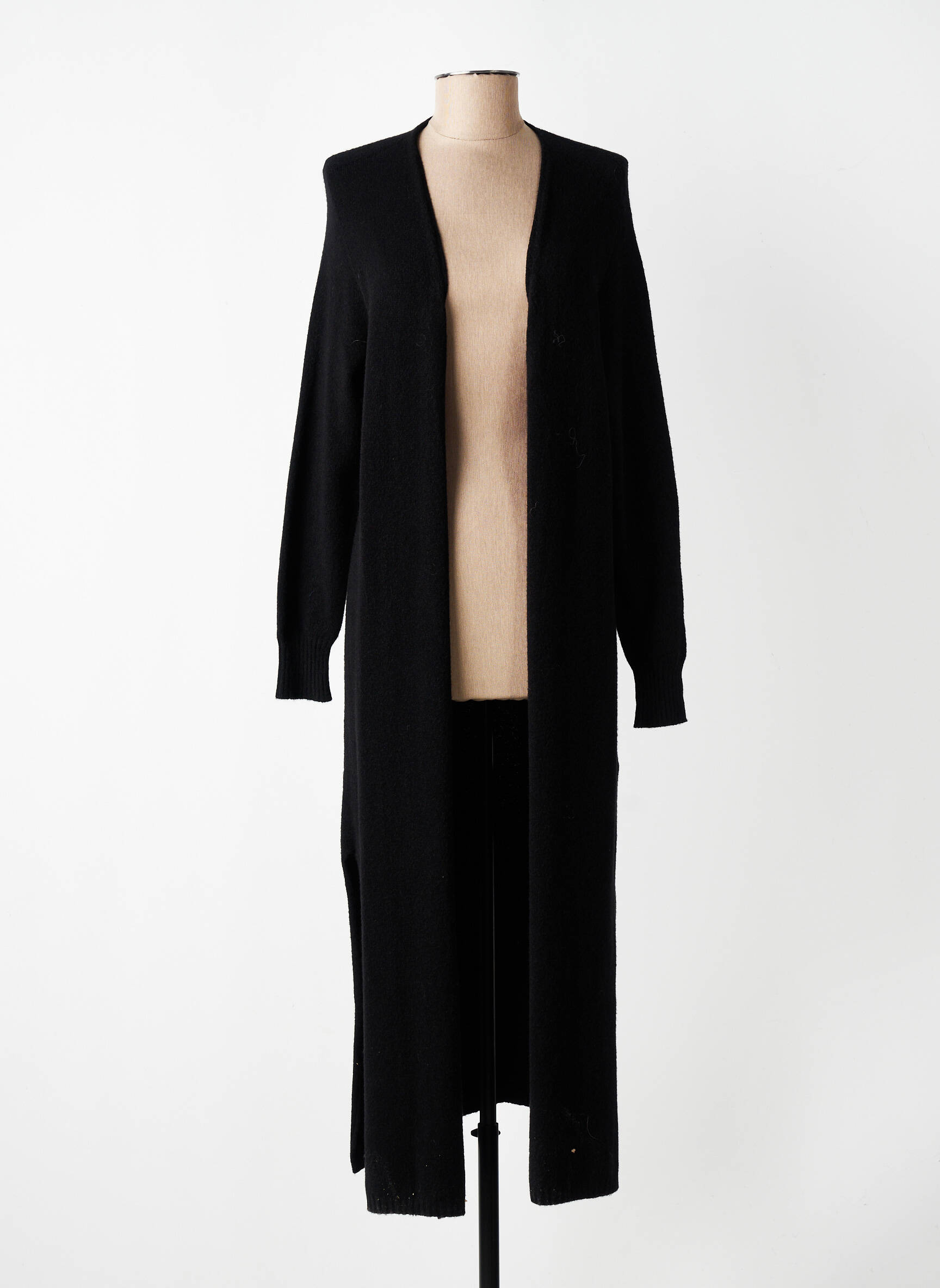 Kimono striukė ilgos rankovės juodas ALEXANDRE LAURENT moteris
