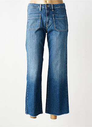 Bootcut džinsai aukšta talija aukšta talija mėlyna ISLOW moteris