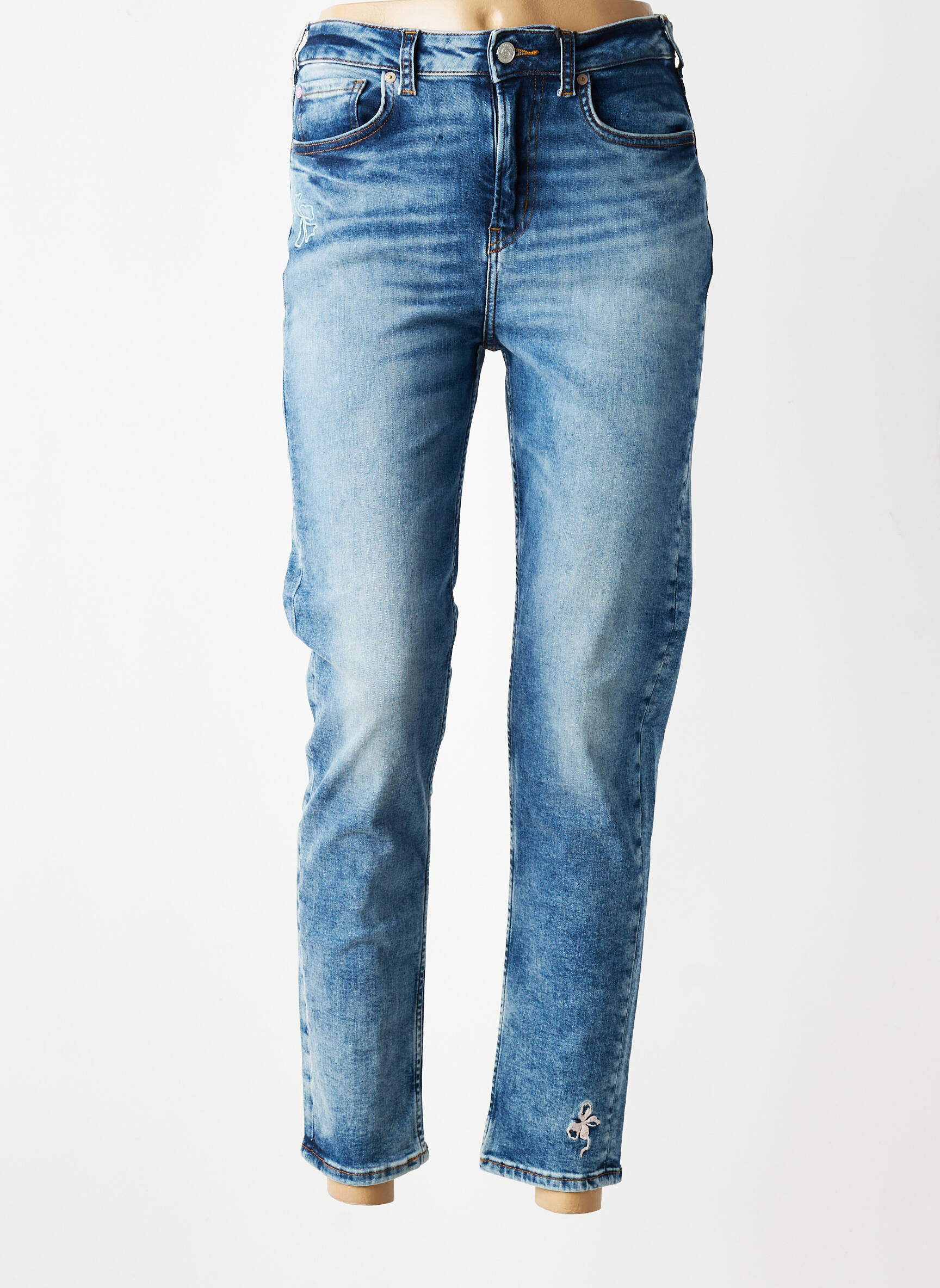 Lieknos džinsai tamprumas normala dydis mėlyna SCOTCH & SODA moteris