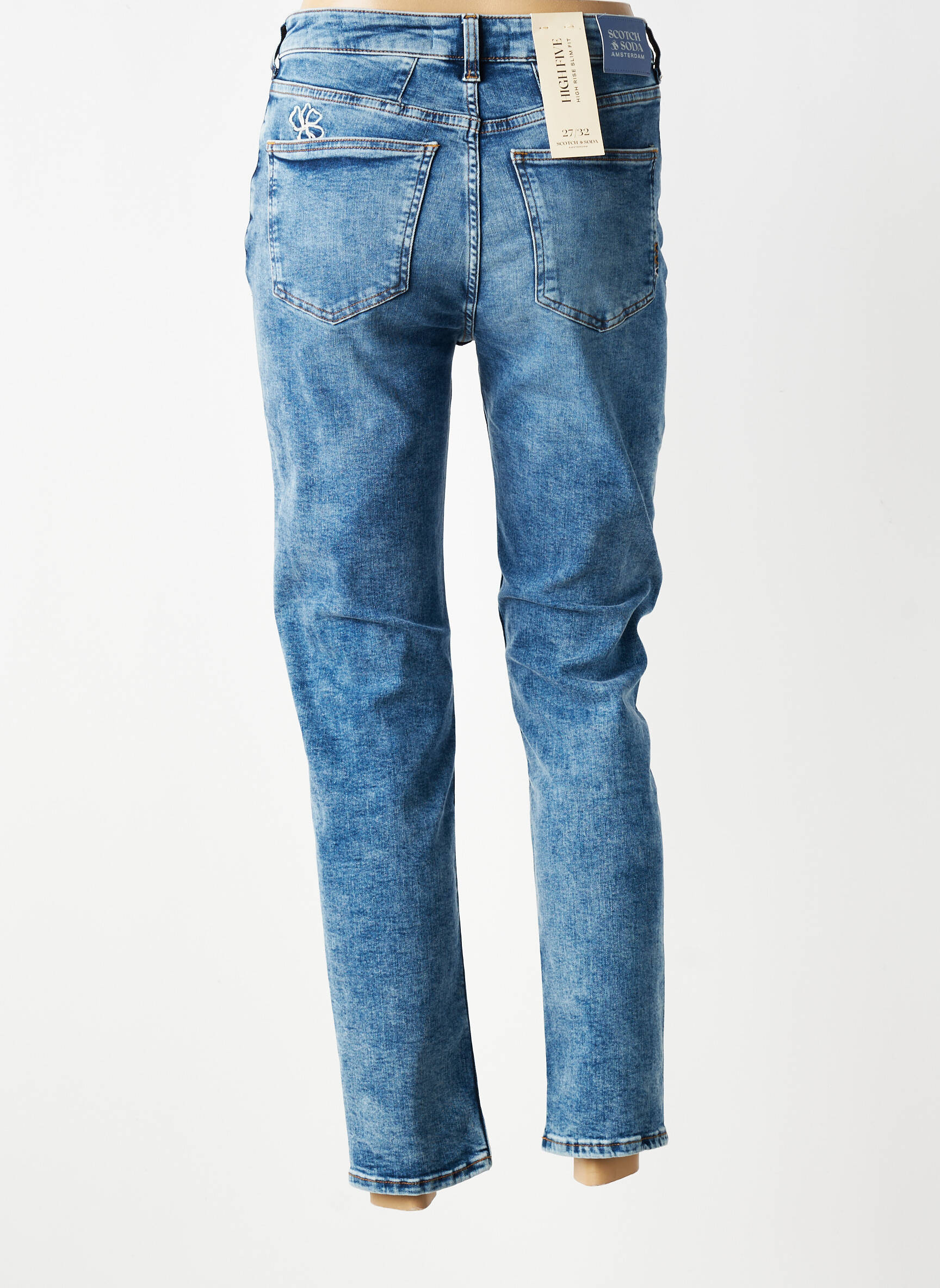 Lieknos džinsai tamprumas normala dydis mėlyna SCOTCH & SODA moteris