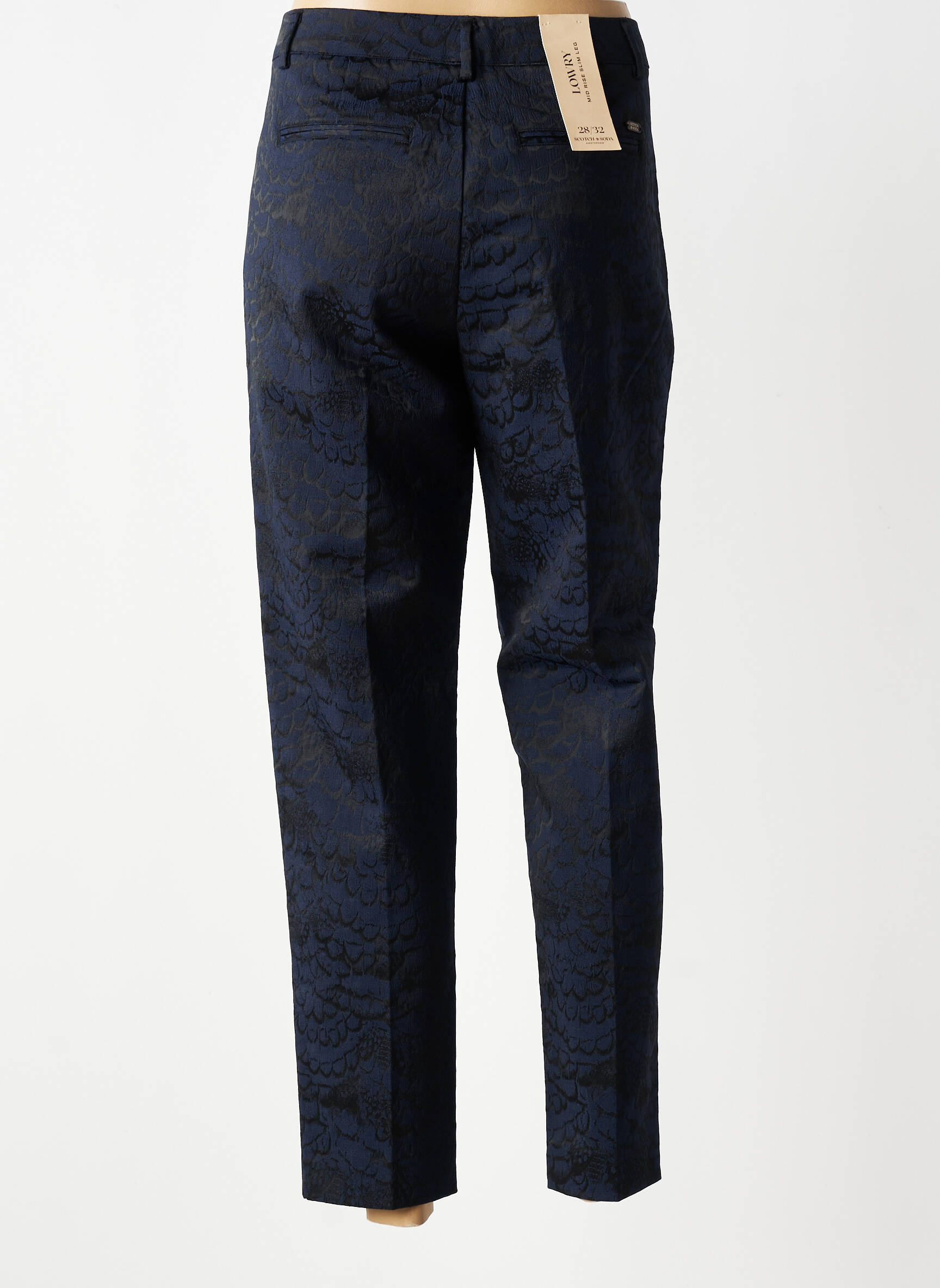 7/8 kelnės aukšta talija aukšta talija mėlyna SCOTCH & SODA moteris