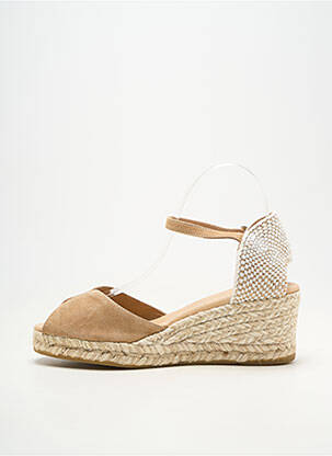 Espadrilės užsegimas kilpa(s) kulnas nuo 4 iki 6 cm bežinis GAIMO moteris