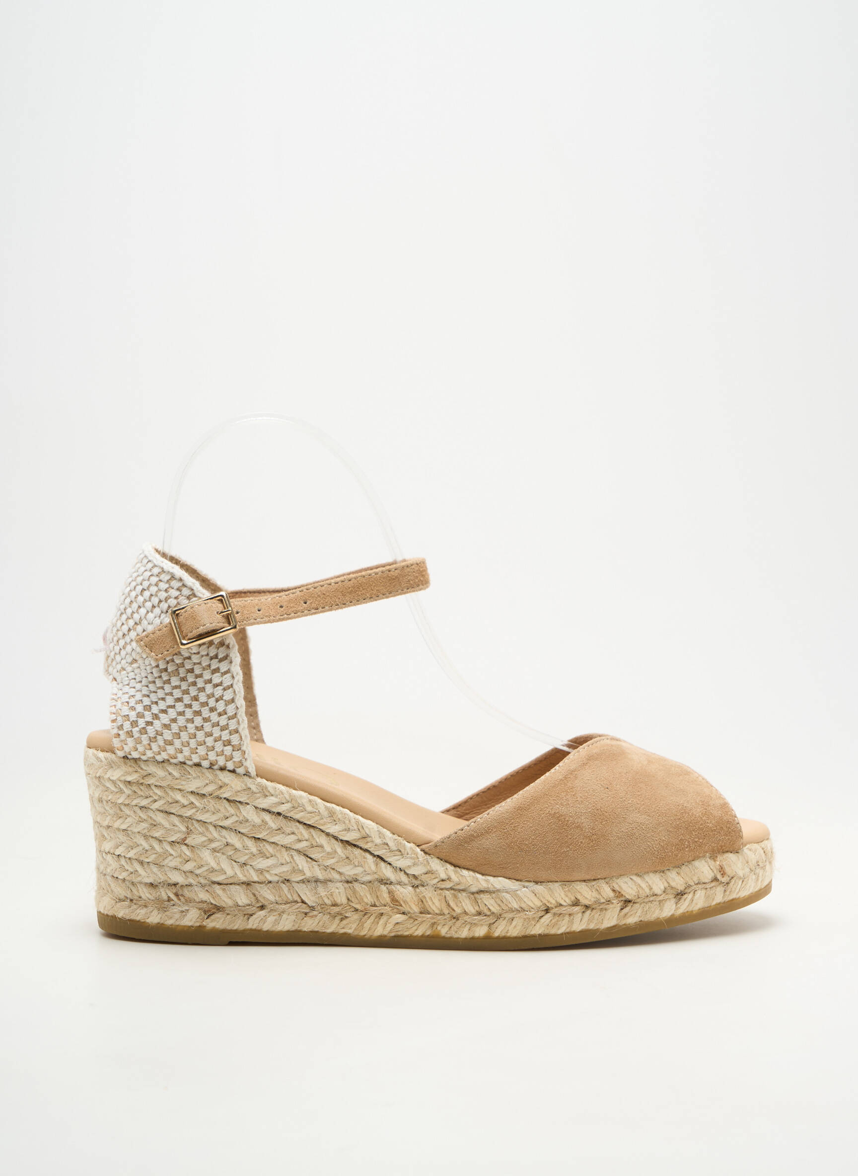 Espadrilės užsegimas kilpa(s) kulnas nuo 4 iki 6 cm bežinis GAIMO moteris