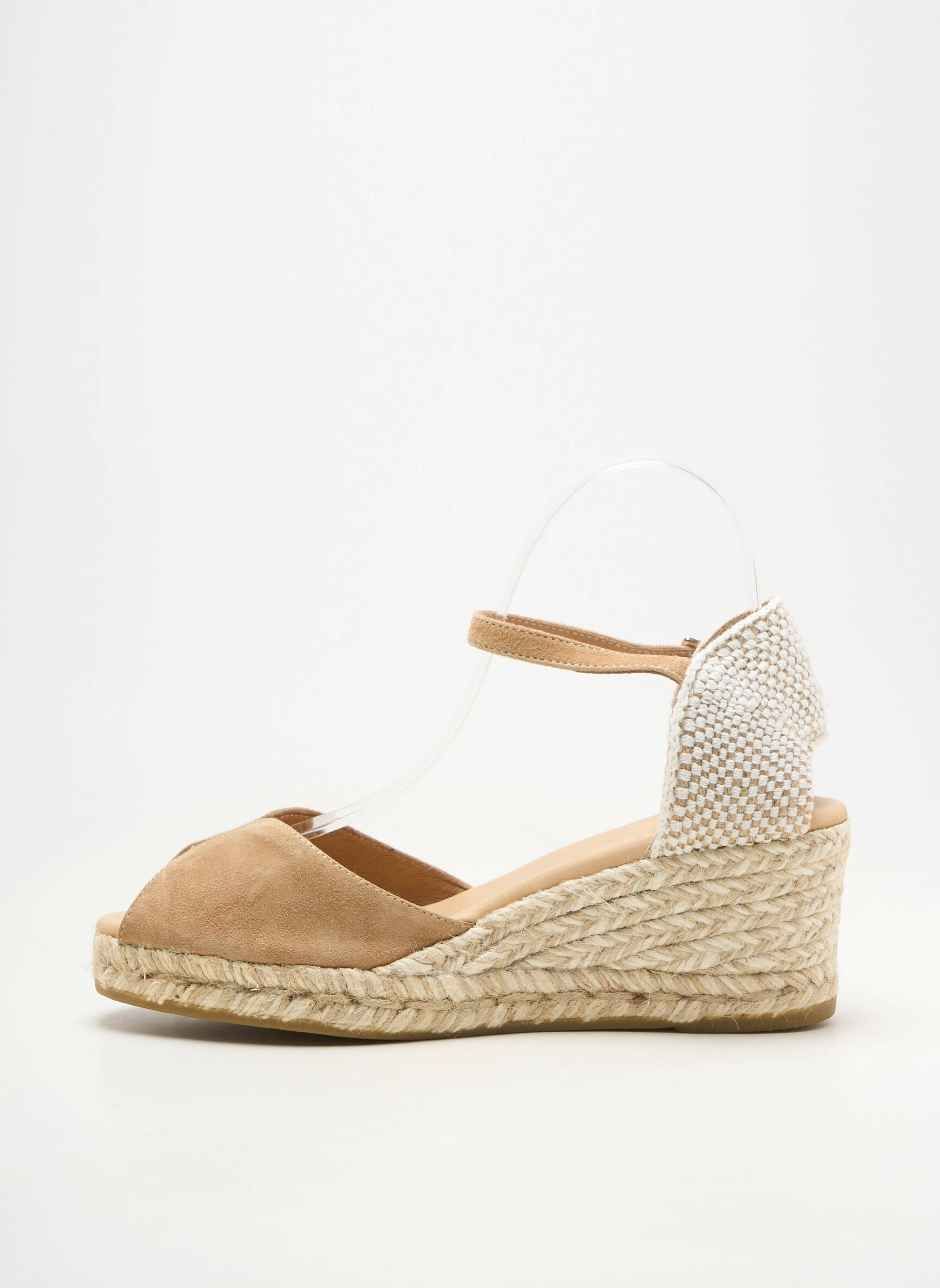 Espadrilės užsegimas kilpa(s) kulnas nuo 4 iki 6 cm bežinis GAIMO moteris