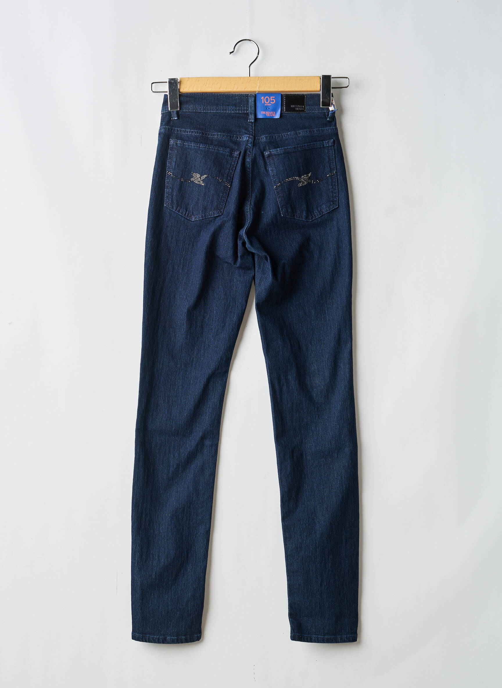 Lieknos džinsai normala dydis normala dydis mėlyna TRUSSARDI JEANS moteris