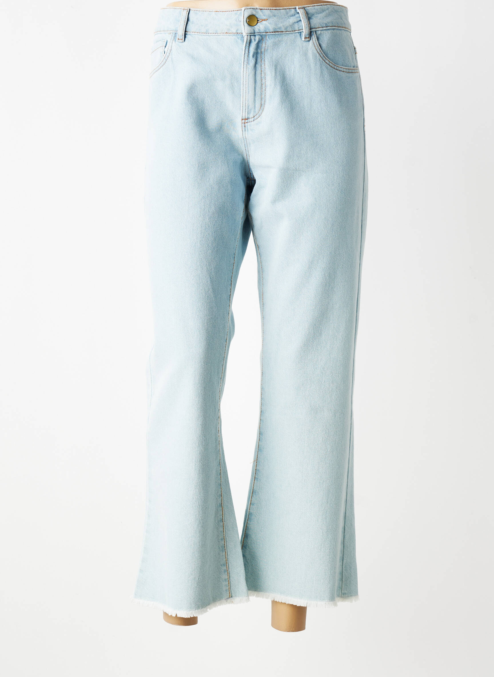Bootcut džinsai normala dydis normala dydis mėlyna I.CODE (By IKKS) moteris