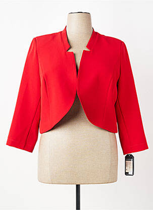 Bolero krepos audinys raudona ANNE KELLY moteris