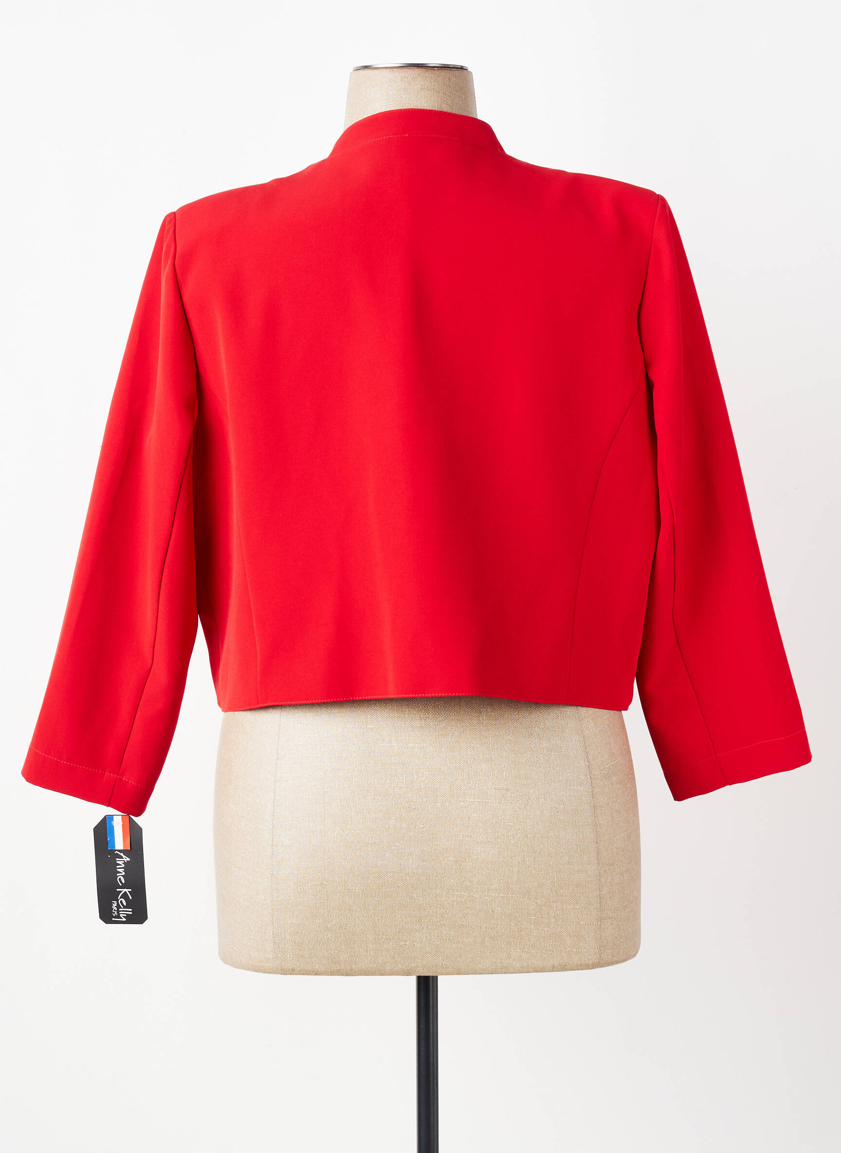 Bolero krepos audinys raudona ANNE KELLY moteris