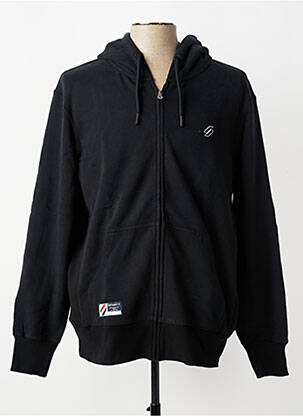 Kasdienis švarkas apatinė dalis siaura juodas SUPERDRY vyras