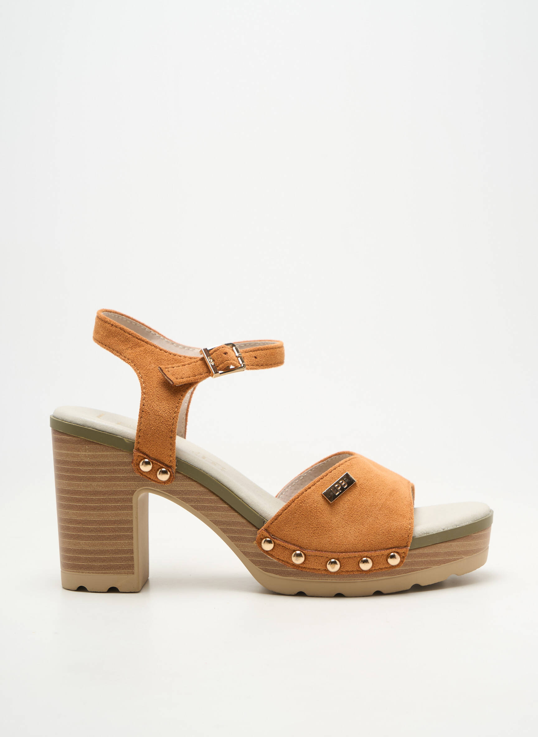 Sandalai/nu pėdos užsegimas kilpa(s) kulnas nuo 7 iki 9 cm oranžinė LPB LES PETITES BOMBES  moteris
