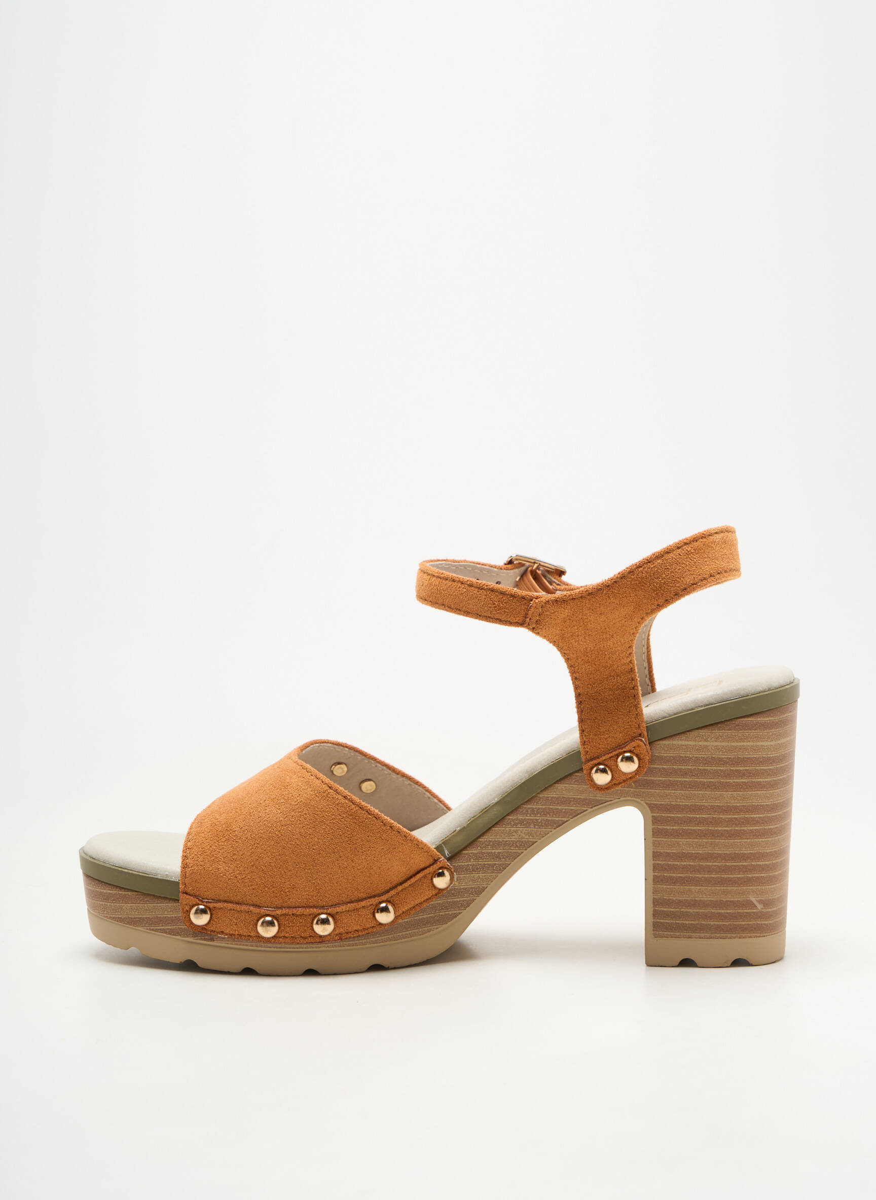 Sandalai/nu pėdos užsegimas kilpa(s) kulnas nuo 7 iki 9 cm oranžinė LPB LES PETITES BOMBES  moteris
