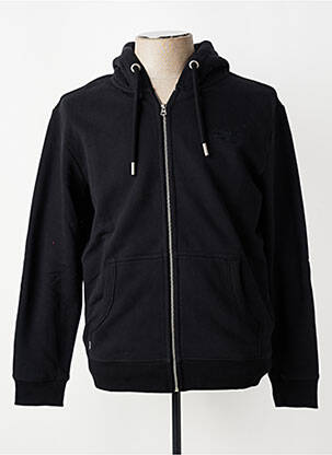 Kasdienis švarkas kišenės juodas SUPERDRY vyras