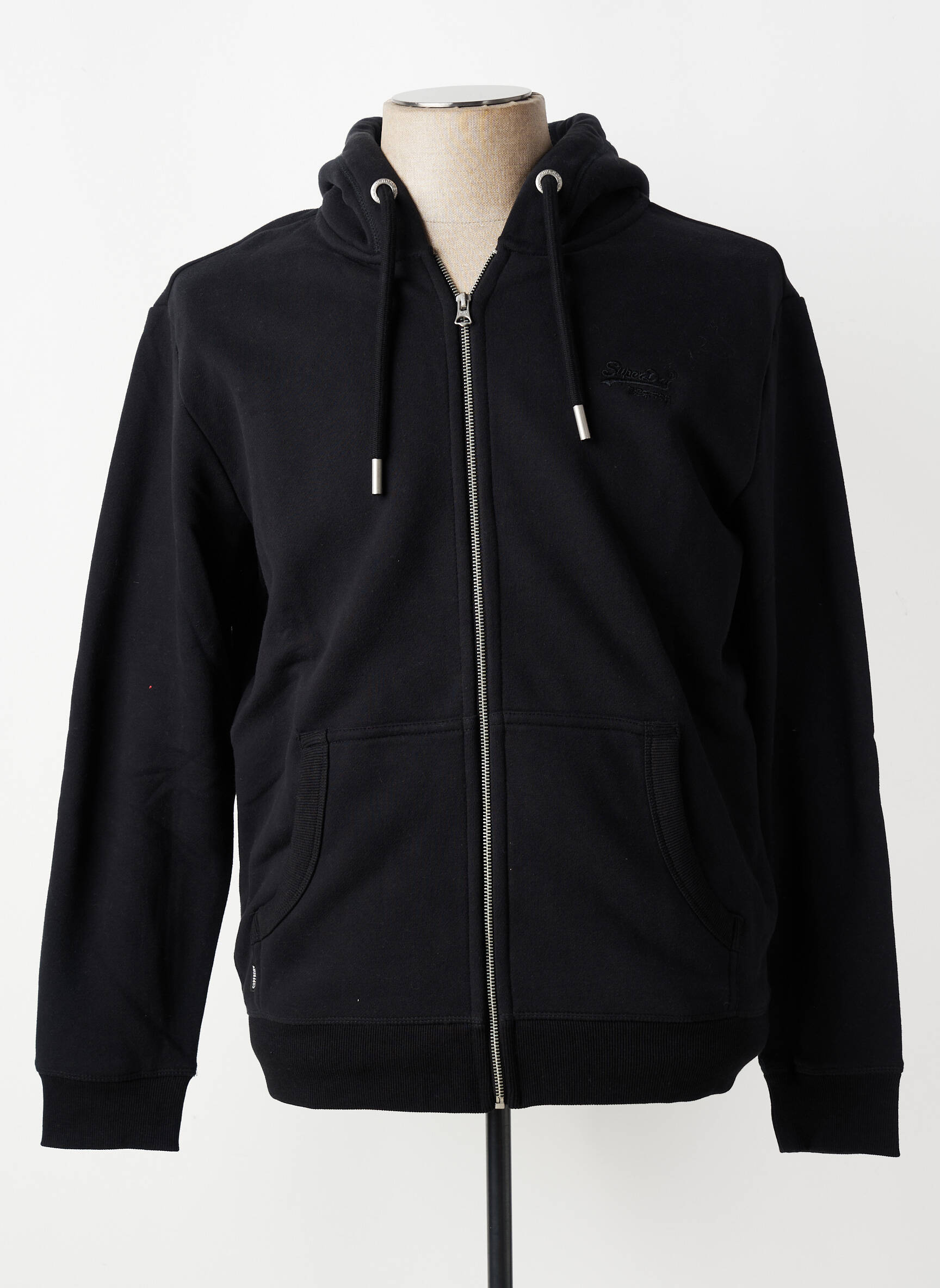 Kasdienis švarkas kišenės juodas SUPERDRY vyras