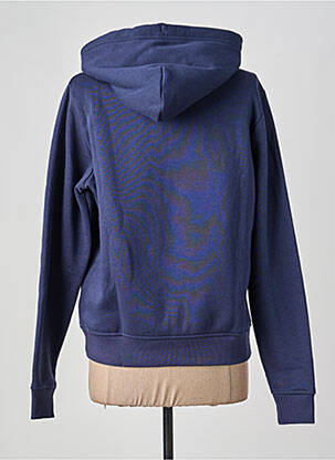 Kapišonas siuvinėjimas ilgos rankovės mėlyna TOMMY HILFIGER moteris