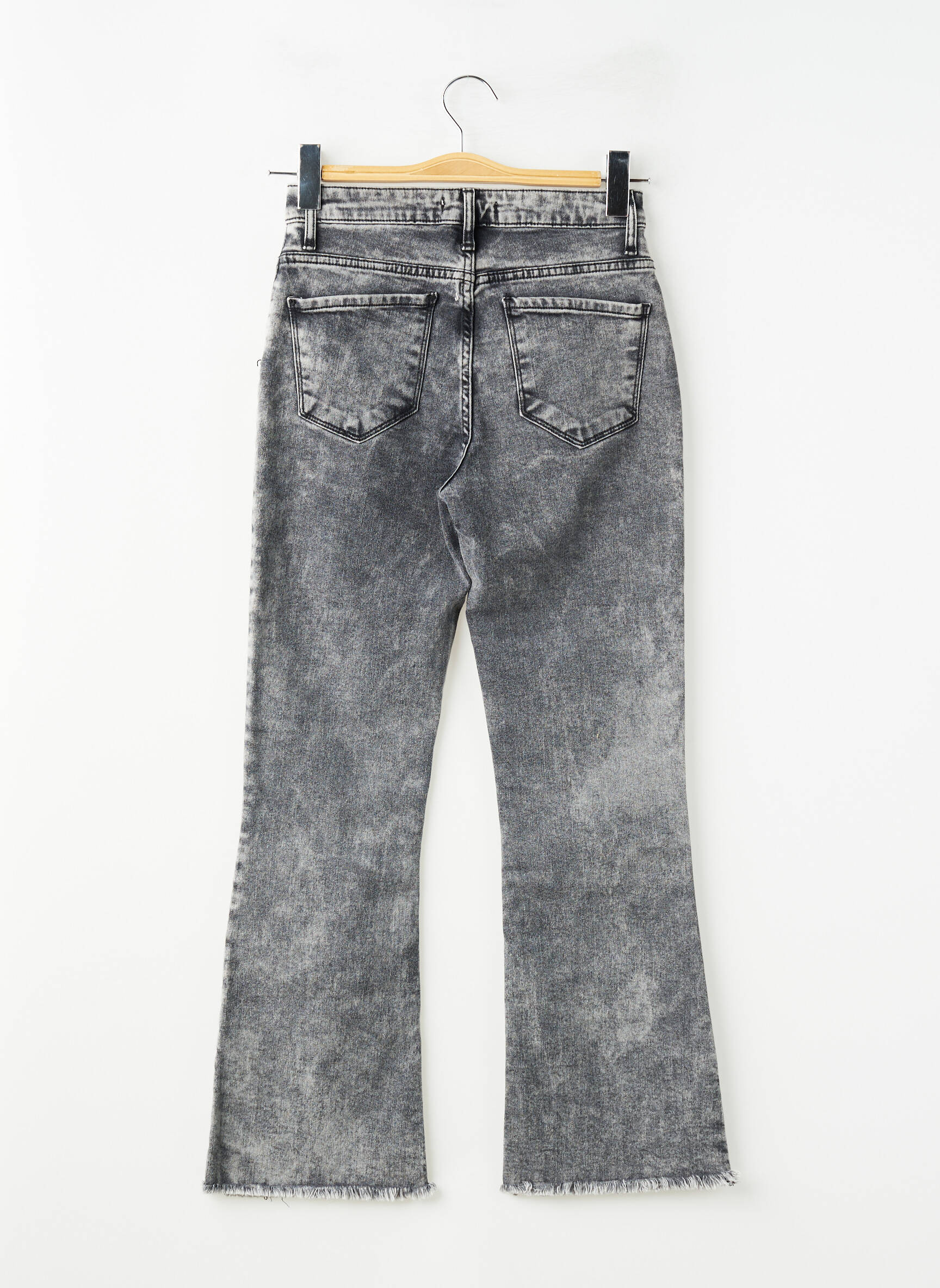 Bootcut džinsai normala dydis normala dydis pilka IMPREVU moteris