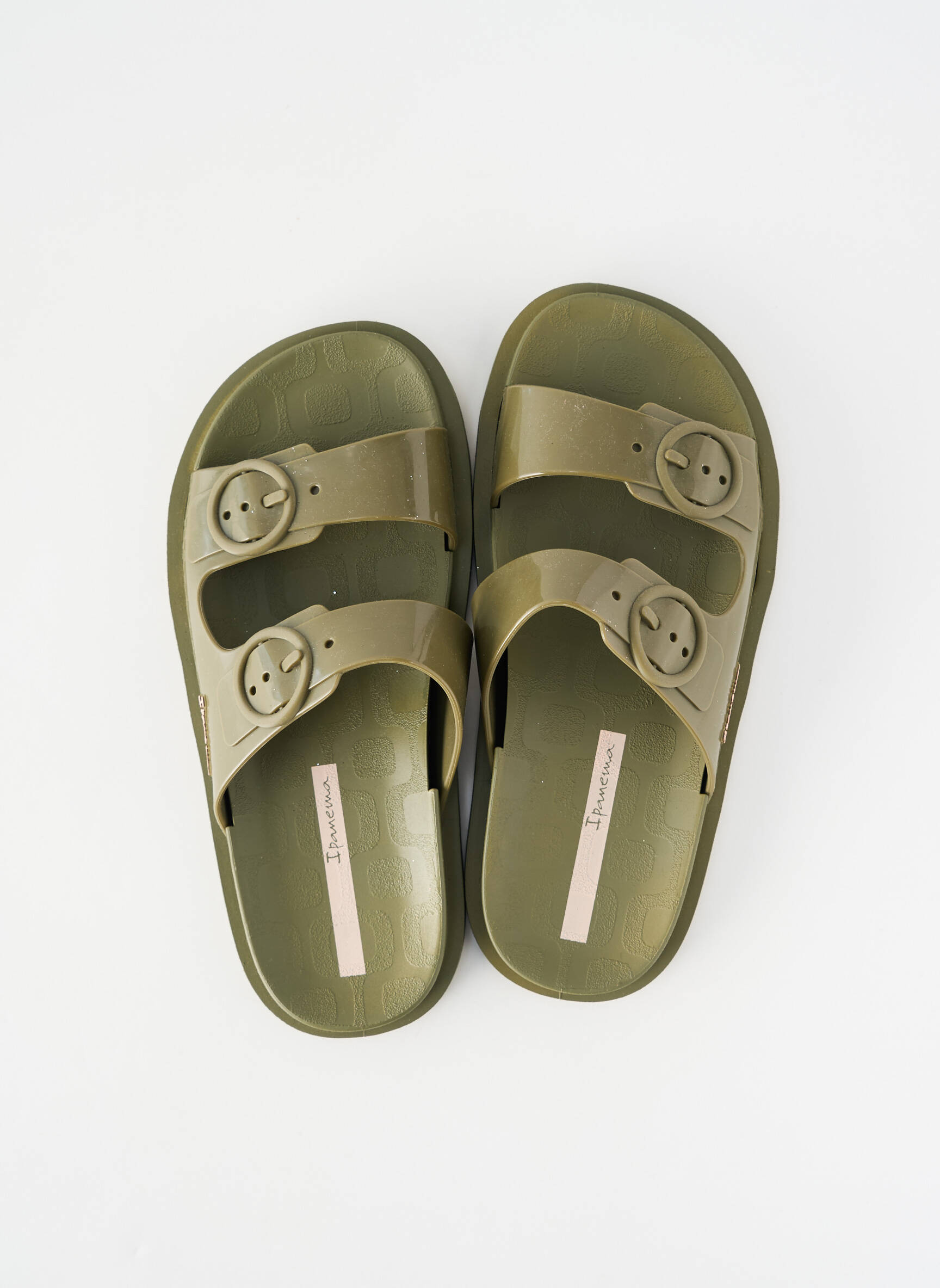 Mule/sabotai plokščias kulnas iki 3 cm žalias IPANEMA moteris