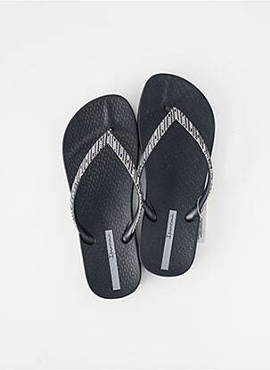 Šlepetės plokščias kulnas iki 3 cm juodas IPANEMA moteris