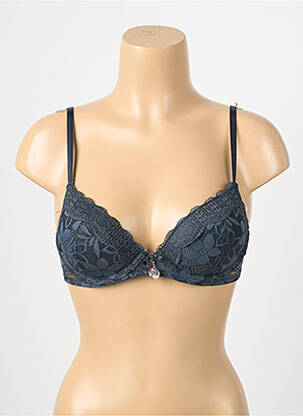 Liemenėlė satino efektas formuojantis liemenėlė su aukštu palaikymu pilka STEFFY moteris