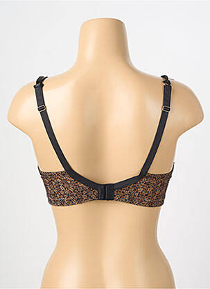 Liemenėlė lengva ir skaidri formuojantis liemenėlė su aukštu palaikymu rudas VALEGE moteris