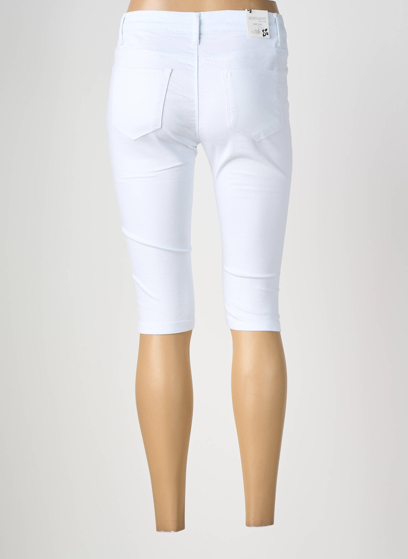 Bermudas normala dydis normala dydis baltas MISS FANNY moteris
