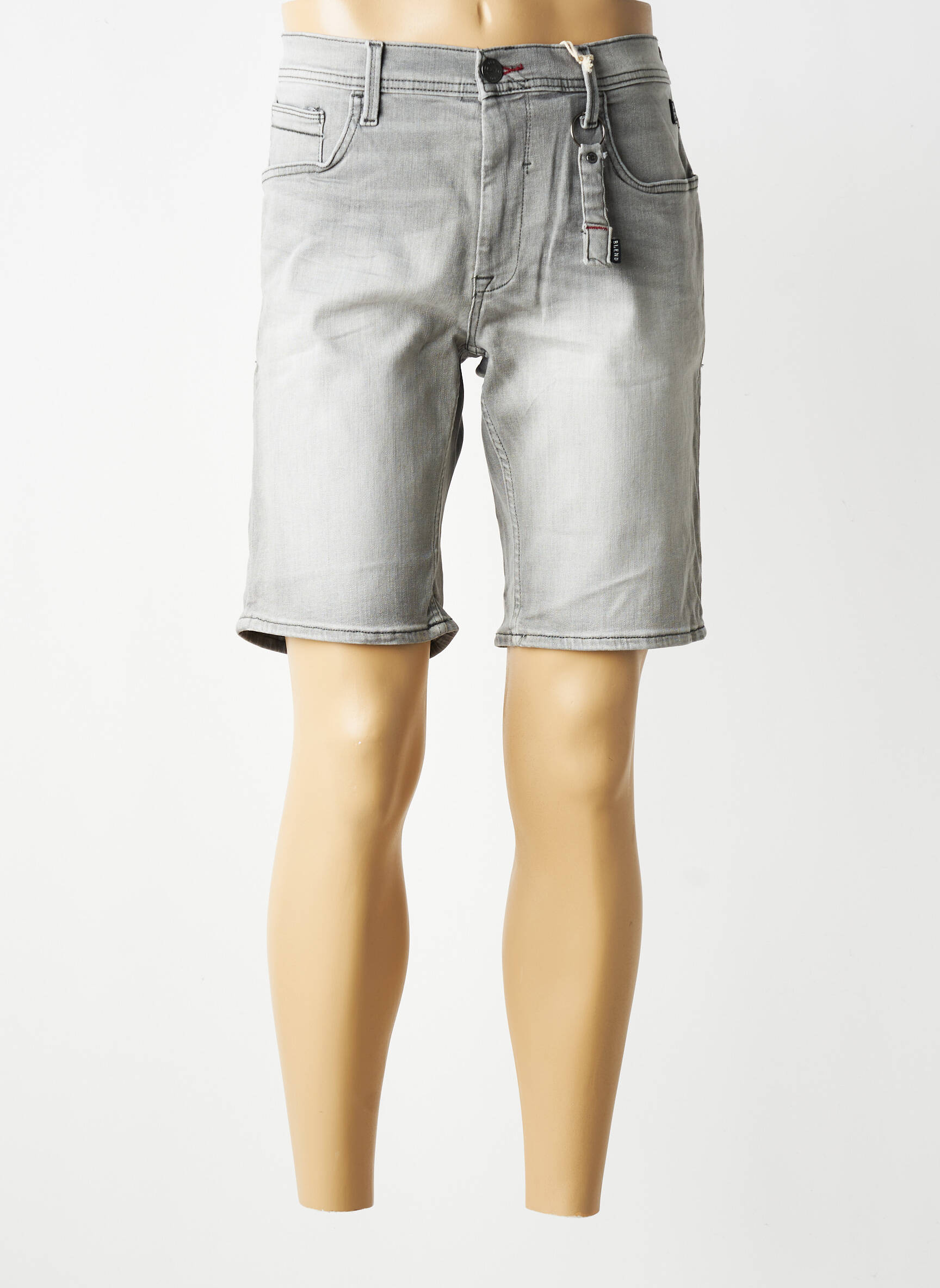 Bermudas denimo audinys normala dydis pilka BLEND vyras