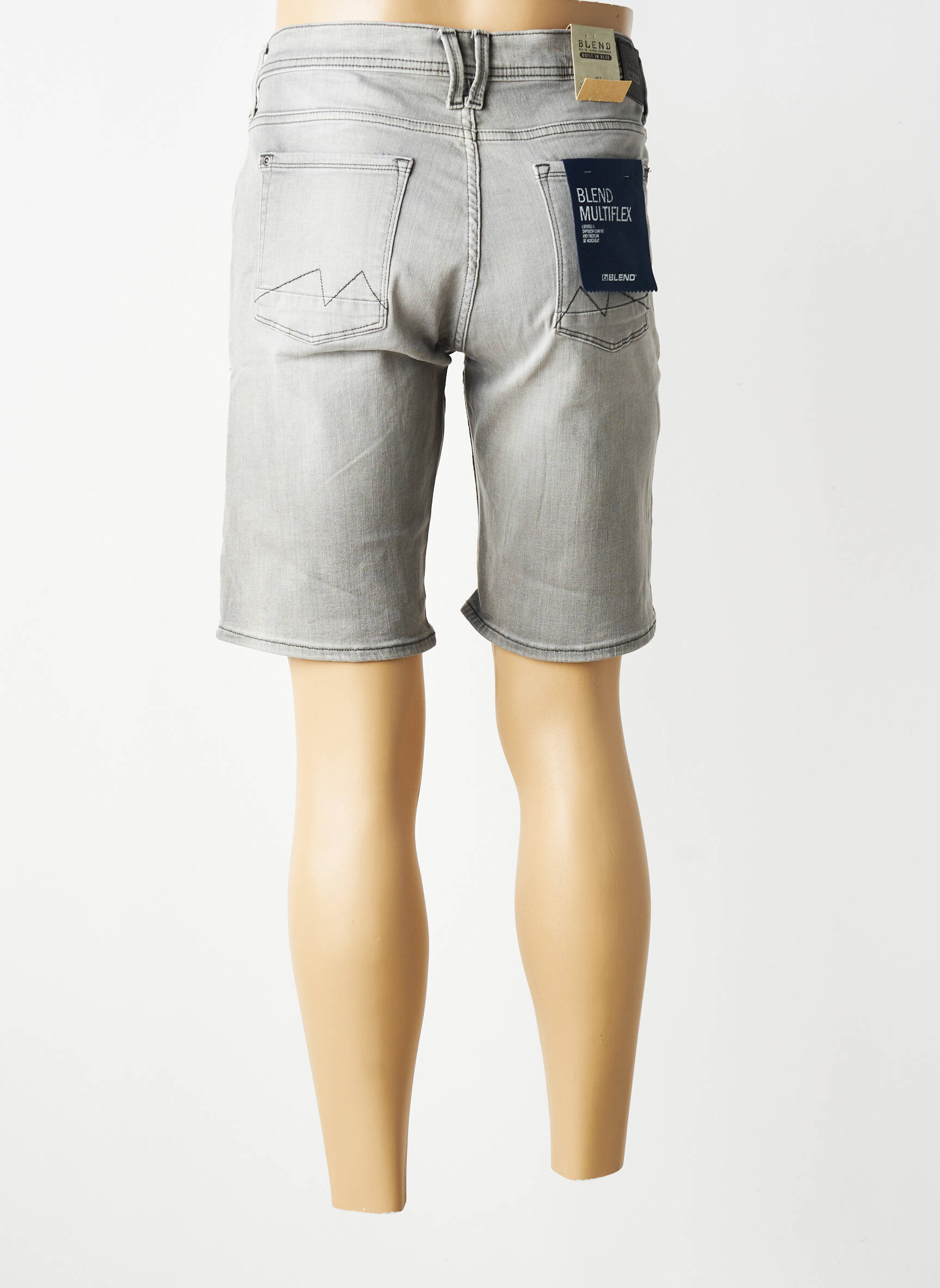 Bermudas denimo audinys normala dydis pilka BLEND vyras