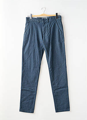 Chino kelnė kišenės normala dydis mėlyna KNOWLEDGE COTTON APPAREL vyras