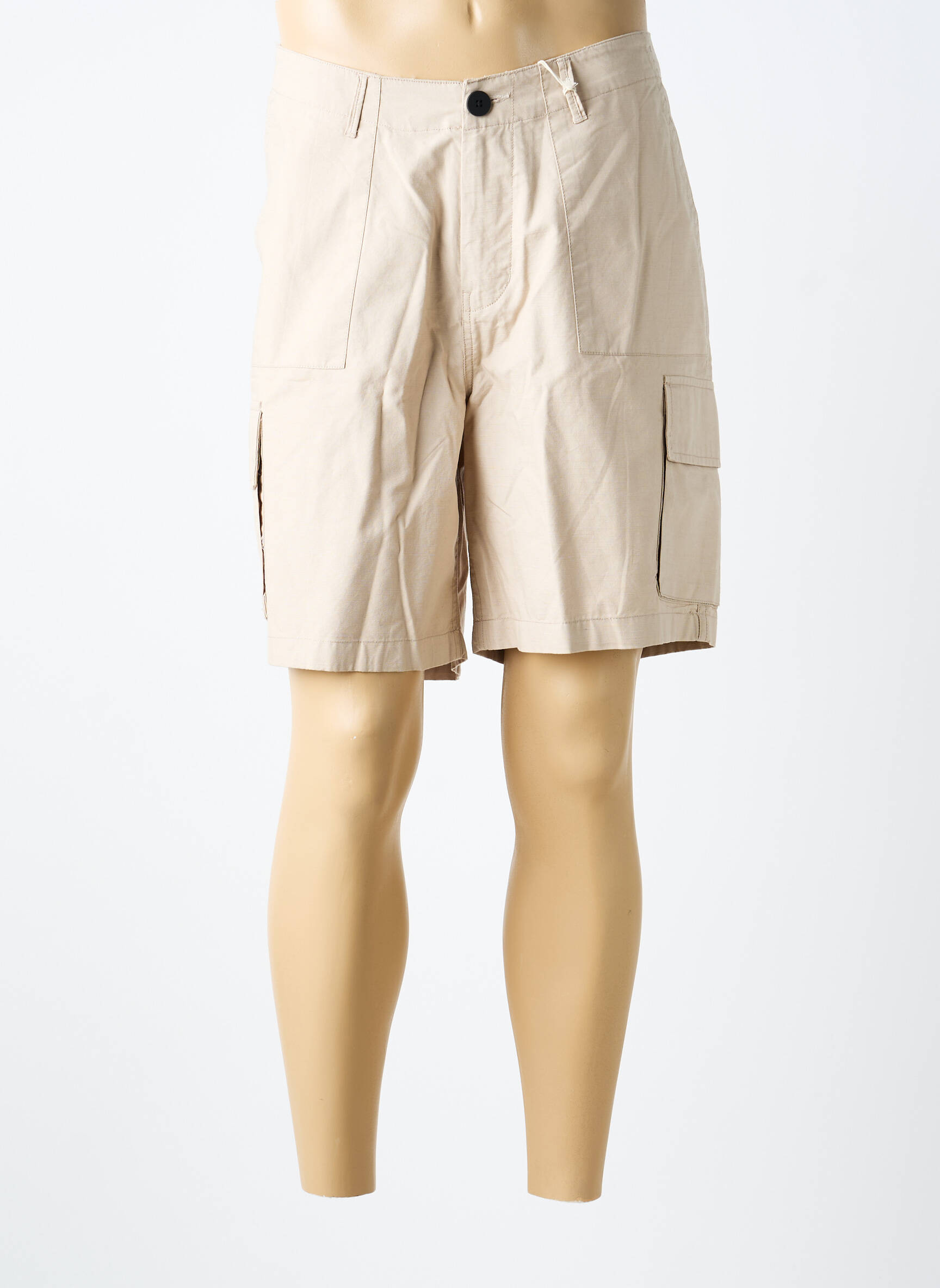 Bermudas tiesi kirpimas normala dydis bežinis KNOWLEDGE COTTON APPAREL vyras