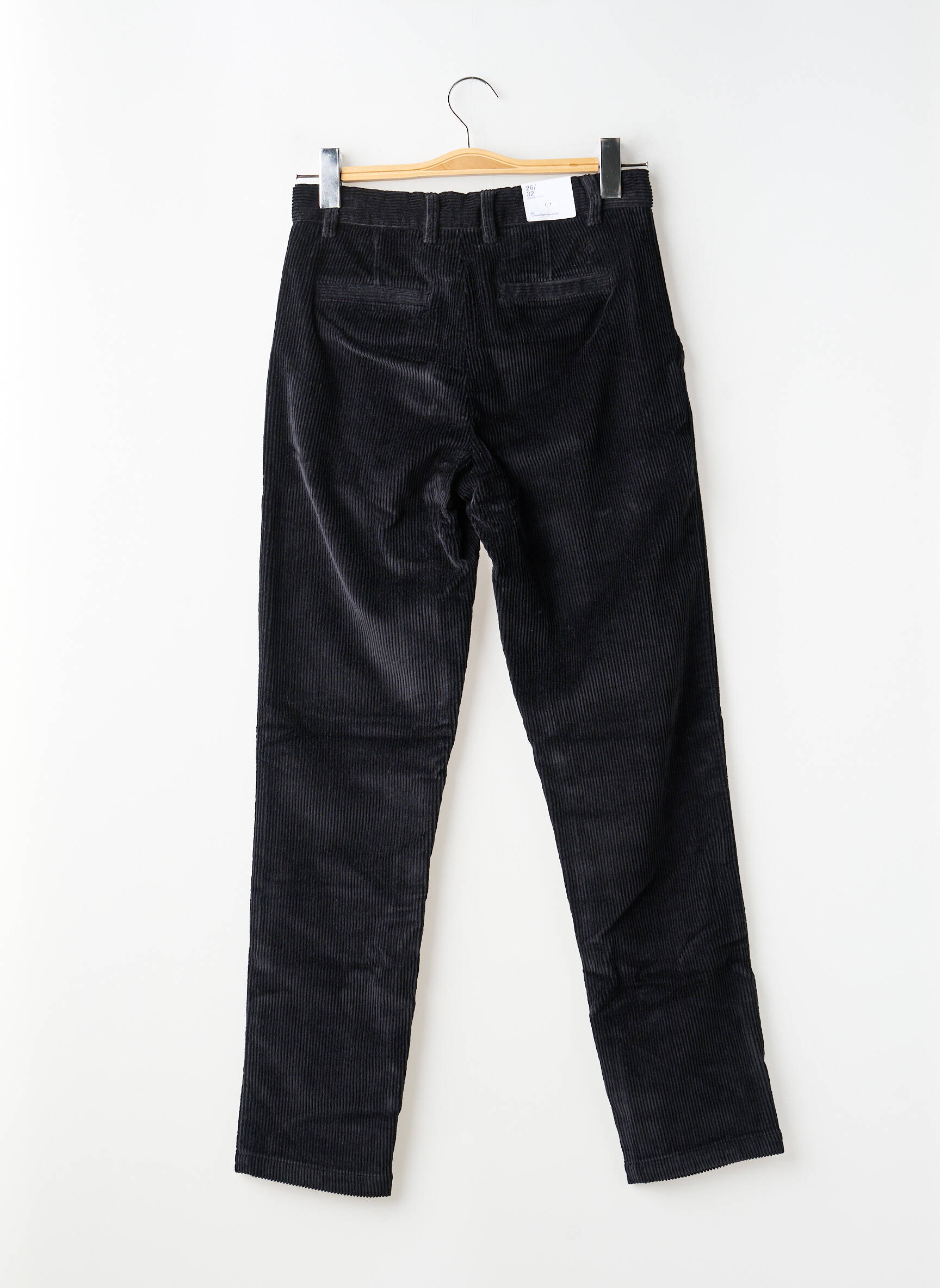 Chino kelnė kišenės normala dydis juodas KNOWLEDGE COTTON APPAREL vyras
