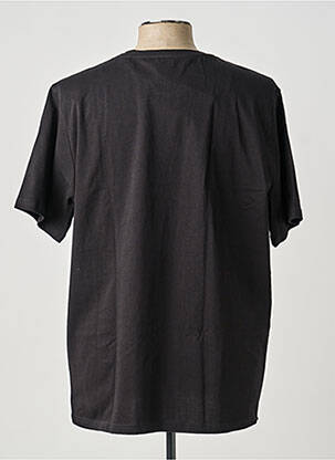 T-marškinys bio trumpas rankovės juodas KNOWLEDGE COTTON APPAREL vyras