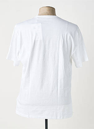 T-marškinys bio trumpas rankovės baltas KNOWLEDGE COTTON APPAREL vyras