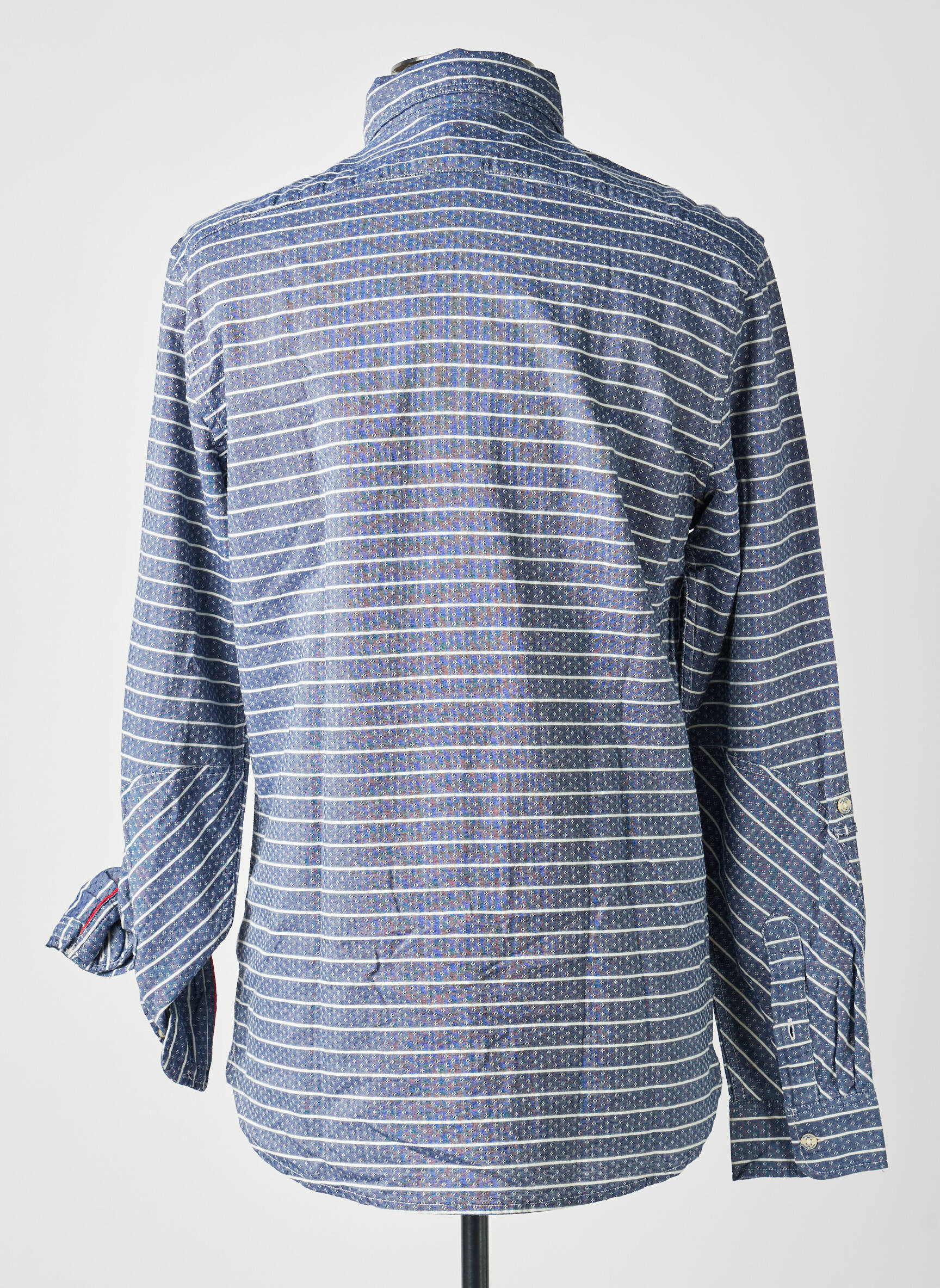 Ilgomis rankovėmis marškinys kišenės mėlyna SCOTCH & SODA vyras