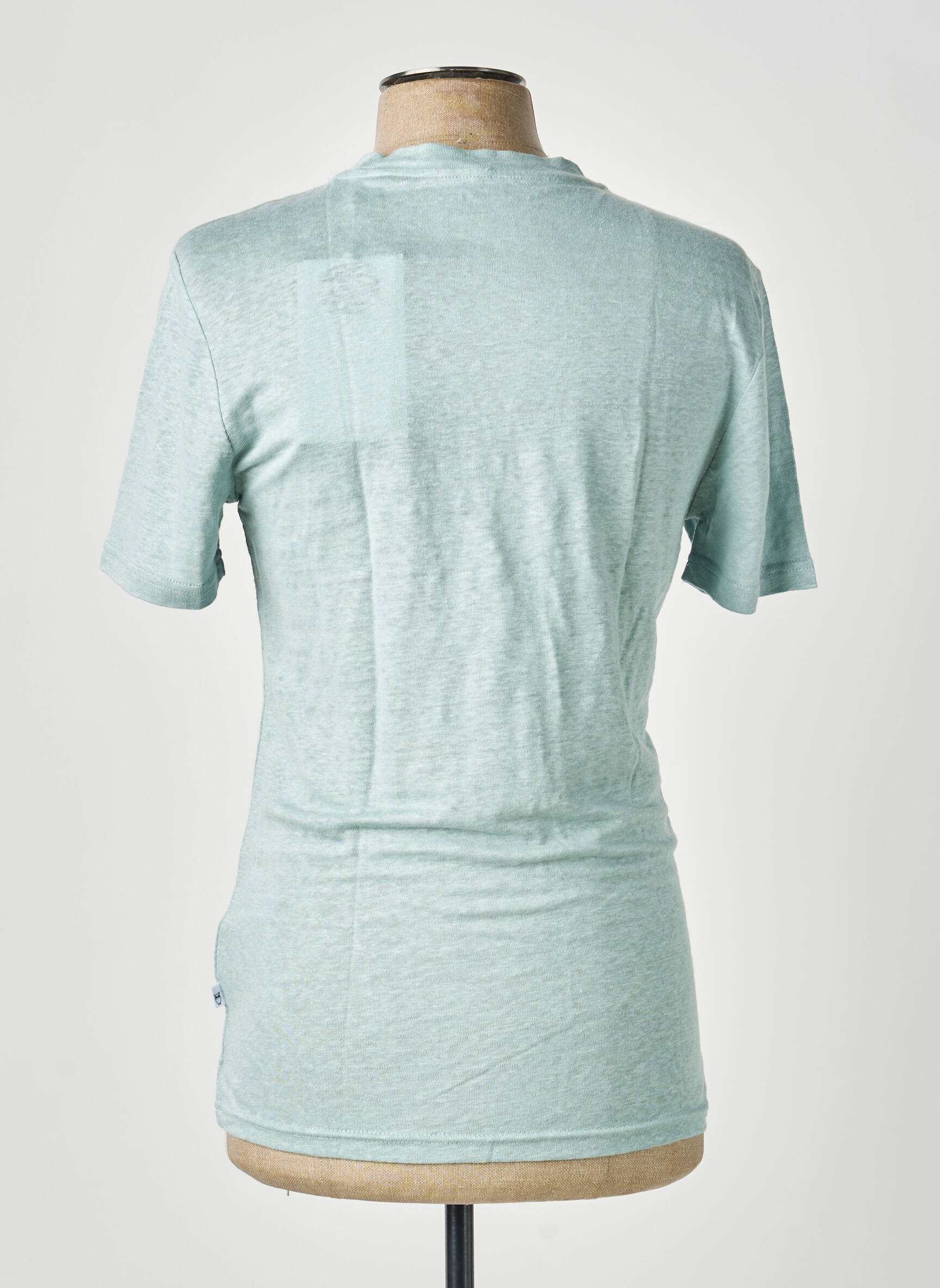 T-marškinys bio trumpas rankovės žalias KNOWLEDGE COTTON APPAREL vyras