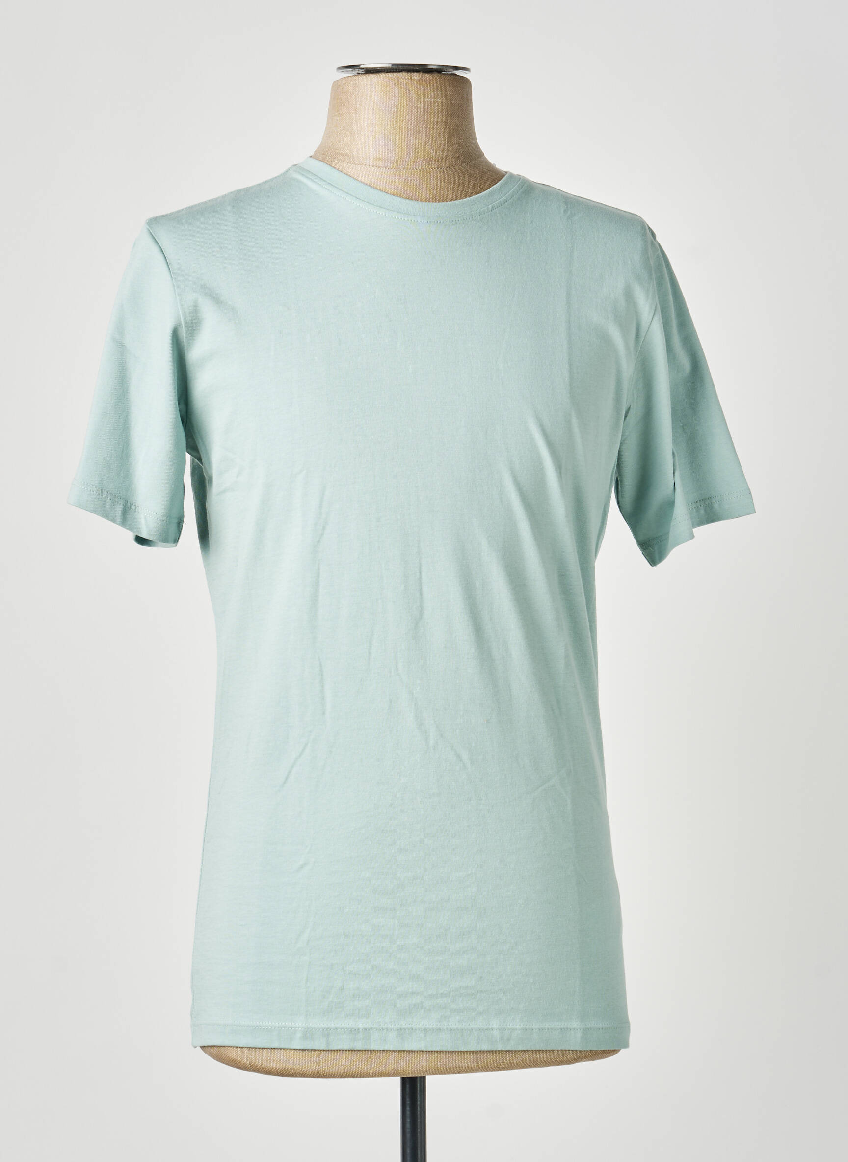 T-marškinys bio trumpas rankovės žalias KNOWLEDGE COTTON APPAREL vyras