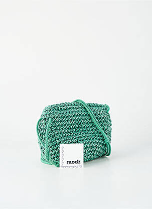 Krepšys petnešos stačiakampė forma žalias MOLLY BRACKEN moteris