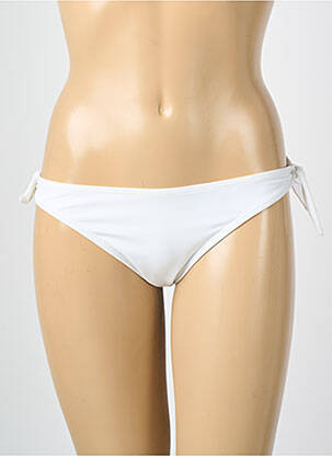 Maudymosi kelnaitės satino audinys bikini baltas VERO MODA moteris