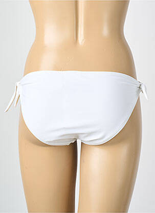 Maudymosi kelnaitės satino audinys bikini baltas VERO MODA moteris