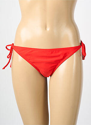 Maudymosi kelnaitės satino audinys bikini raudona VERO MODA moteris