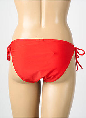 Maudymosi kelnaitės satino audinys bikini raudona VERO MODA moteris