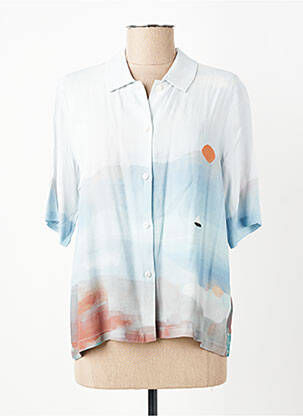 Moteriškas marškinys trumpas rankovės trumpas rankovės mėlyna NICE THINGS moteris