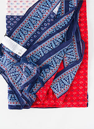 Šalikas popelinos audinys, kuris pasižymi lygiu ir tankiu paviršiumi. mėlyna PEPE JEANS moteris