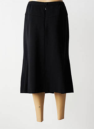 Ilgas sijonas užtrauktukas gale juodas FRANCOISE moteris