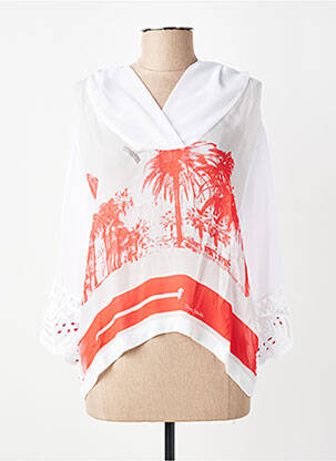 Viršūnė fantazijos raštas 3/4 rankovės raudona ELISA CAVALETTI moteris